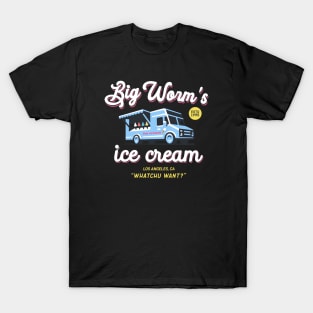 Big worms ice cream, Friday Movie T-Shirt